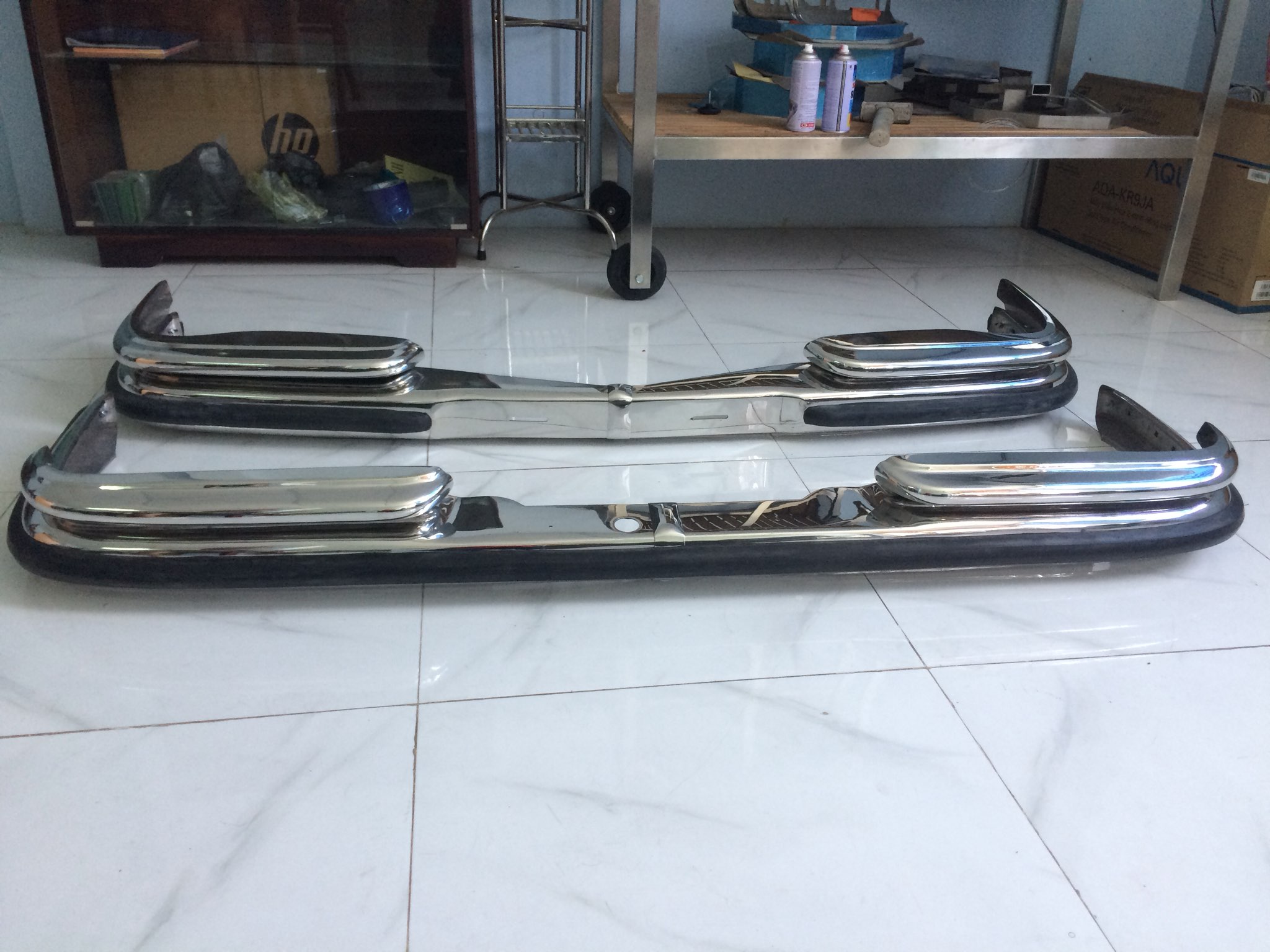 Mercedes W108/W109 Stainless Steel Bumper