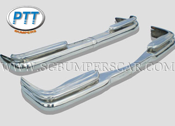 Mercedes Benz W111 Coupe Stainless Steel Bumpers