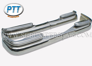 Mercedes Benz W111 Sedan Stainless Steel Bumpers