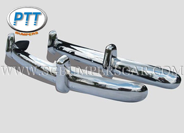 Volkswagen Beetle EU (1955-1967) Stainless Steel Bumpers